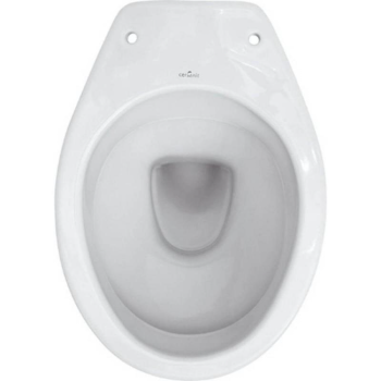 Vas WC Cersanit Family, ceramica, evacuare verticala, alb