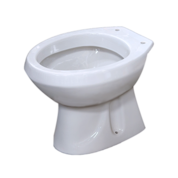Vas WC Fayans, ceramica, evacuare laterala, alb