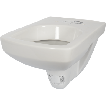 Vas WC suspendat dreptunghiular Kolo Nova Pro, ceramica, evacuare laterala, alb