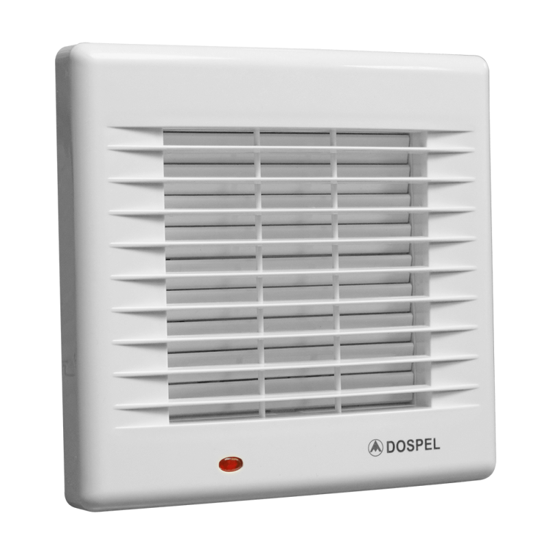 Ventilator axial cu grila automata Polo5 120AZ, D 120 mm, 17W, alb