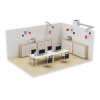 Ventilator axial cu grila automata Polo5 120AZ, D 120 mm, 17W, alb