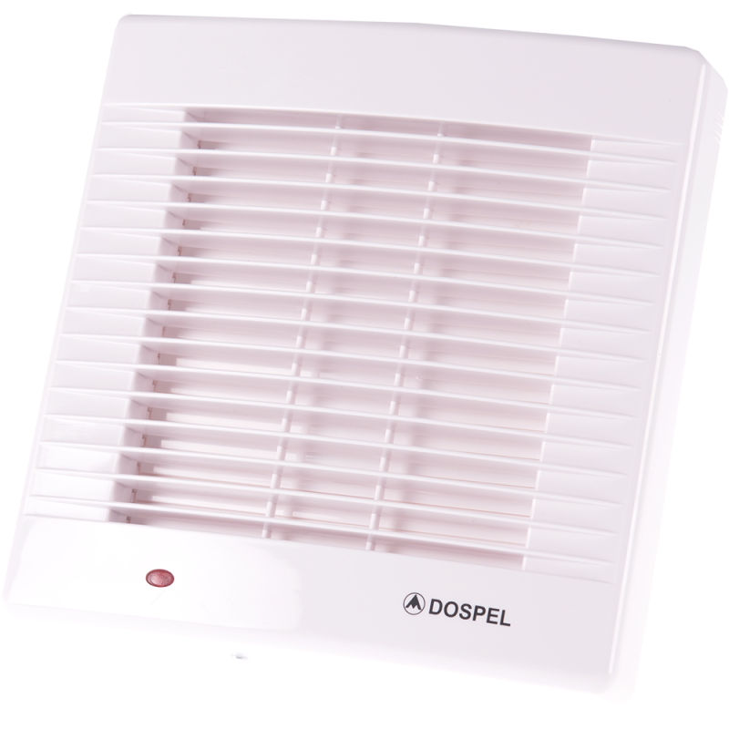 Ventilator axial cu grila automata Polo5 120AZ, Dospel, D 120 mm, 17W, alb