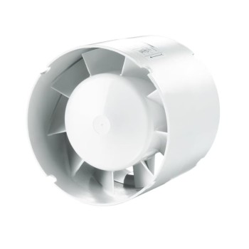 Ventilator axial pentru tubulatura Vents 150 VKO1, in linie, 29 W, alb, diametru 150 mm