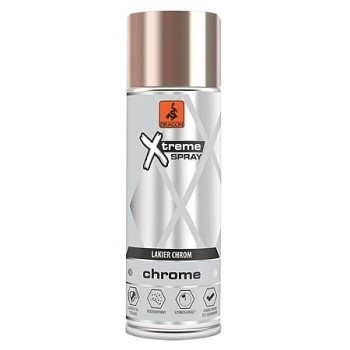 Vopsea spray de tip lac decorativ Dragon Xtreme Crom, cupru, lucios, interior/exterior, 400 ml