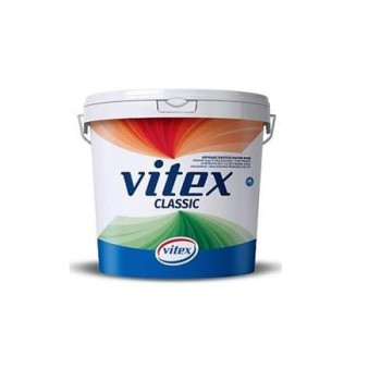 Vopsea ultra-lavabila premium Vitex Classic, alb, mat, 16 l